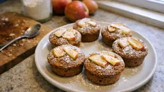 Mini plumcake integrali alle mele: soffici, leggeri e perfetti per colazione o merenda